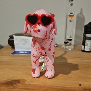 Victoria's Secret Pink and Red Dog Accessory